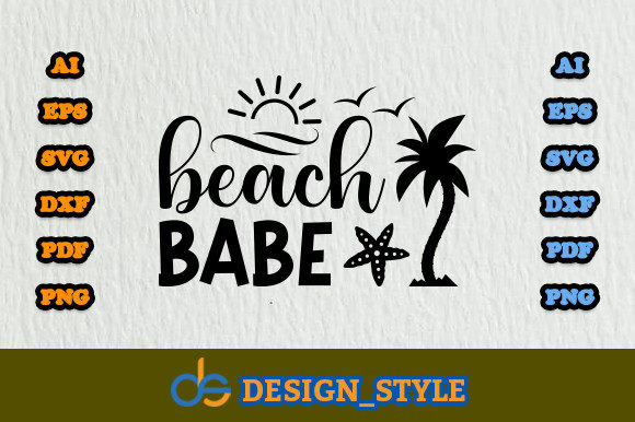 Beach Babe Svg Review