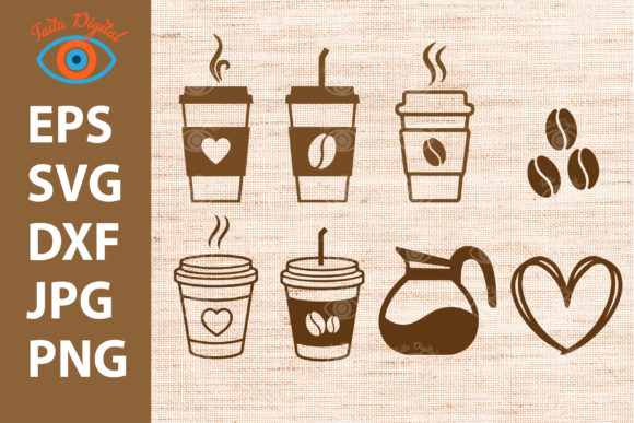 Coffee Cup Bundle Design