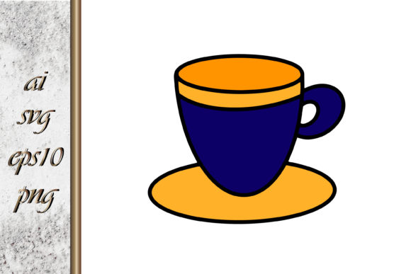 Doodle Coffee or Tea Cup Vector