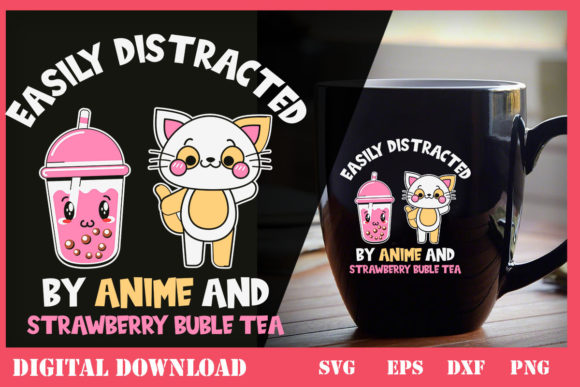 Easily Distracted ByAnime and Strawberry