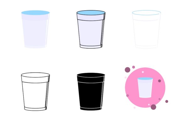 Glass Cup Bundle Icon - 6