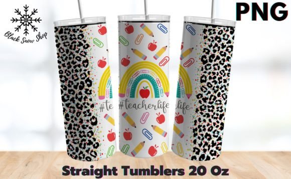 Teacher Life Tumbler Sublimation