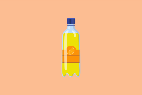 Tumbler Bottle Drinks Flat Icon